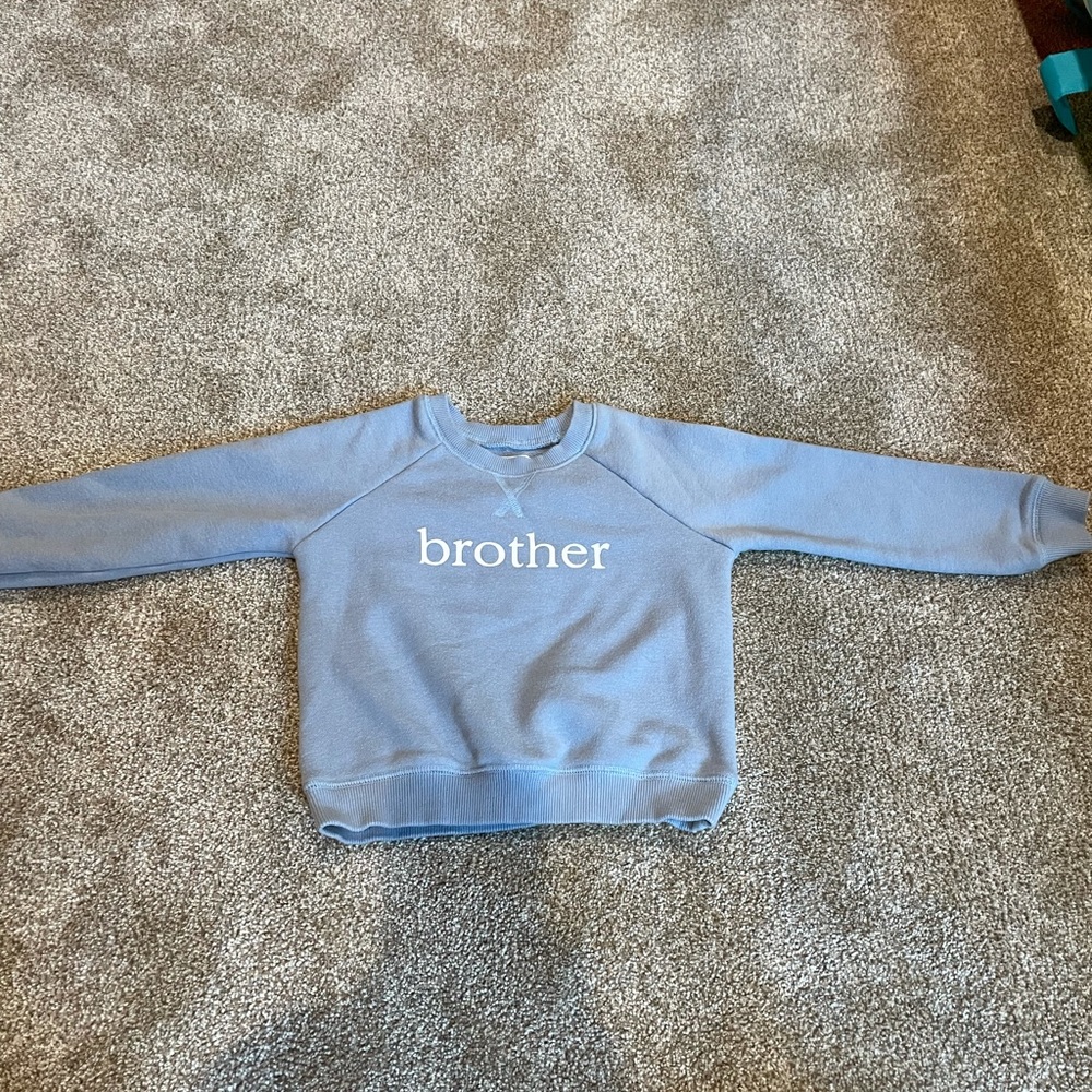 Mud Pie 2T-3T brother sweater, runs on the smaller side